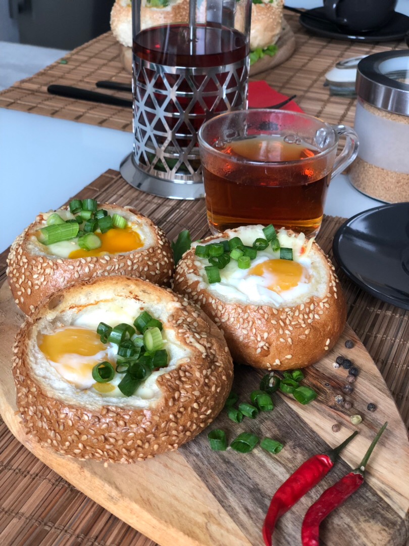 Фаршированные булочки 🥯