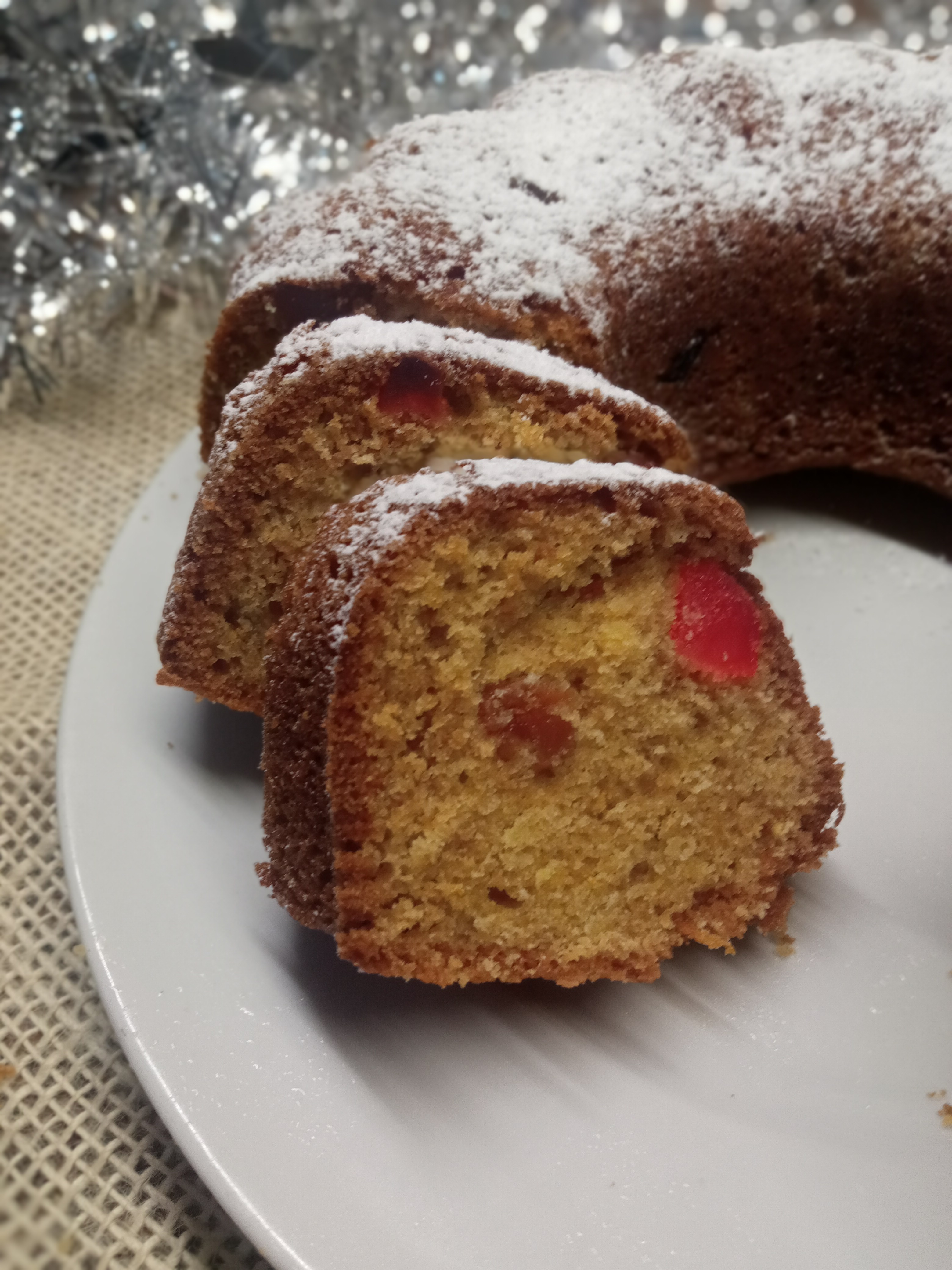 Быстрый Рождественский кекс