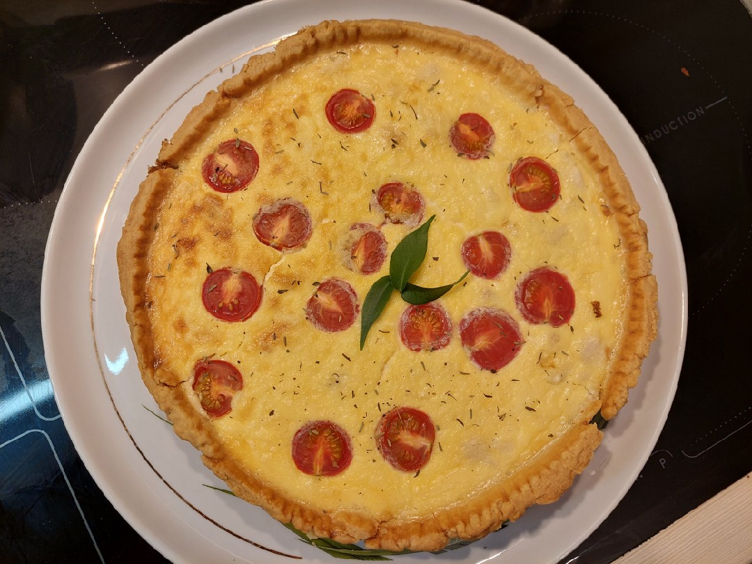 Киш лорен с курицей