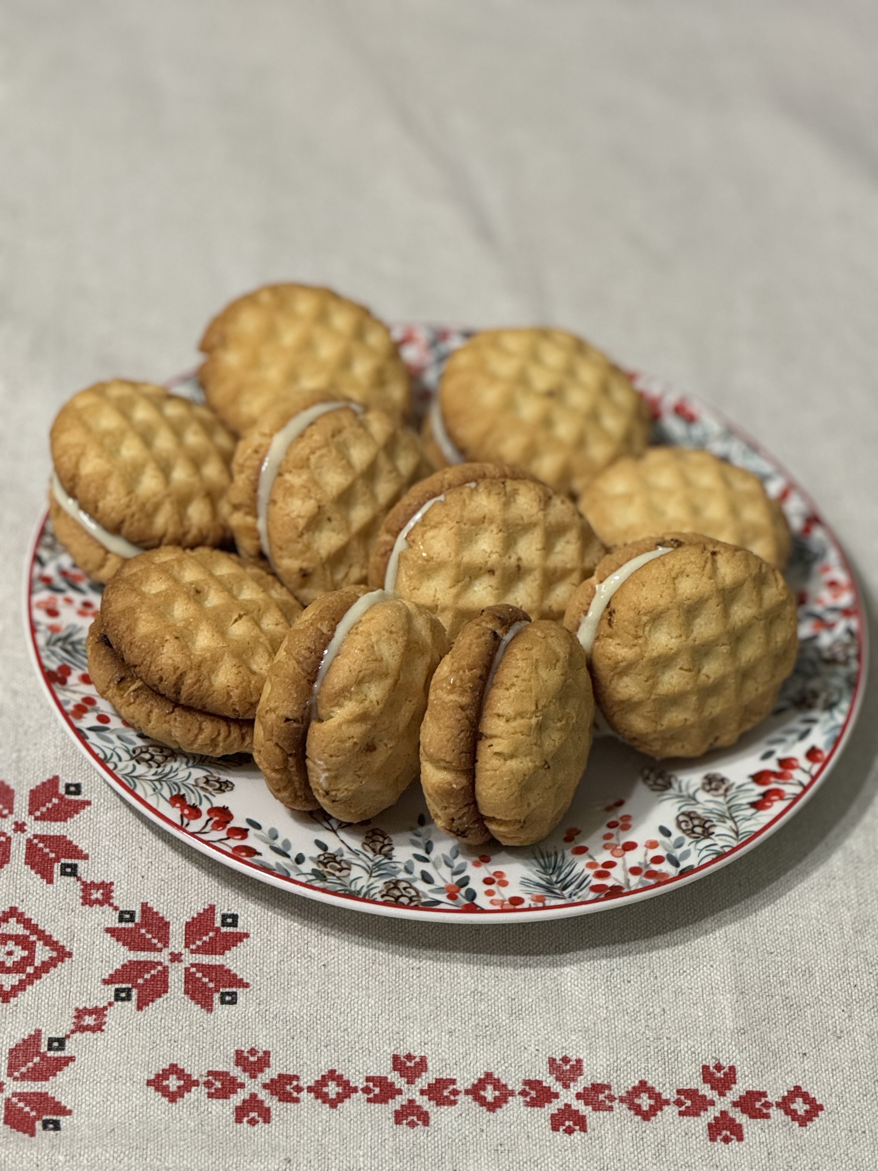 Печенье со сгущенным молоком 