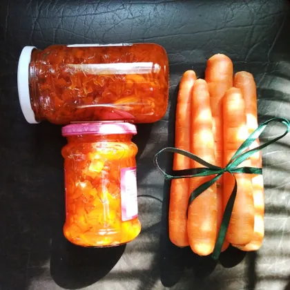 Варенье из моркови с имбирём, лимоном и специями #заготовки