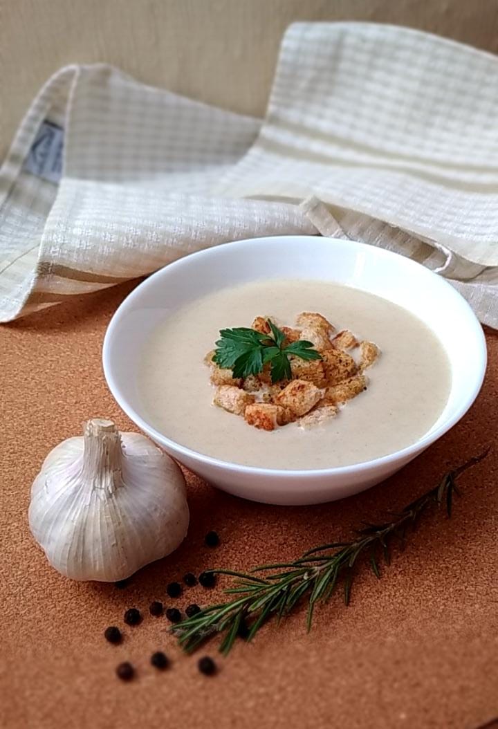 Крем-суп из шампиньонов - рецепты с фото