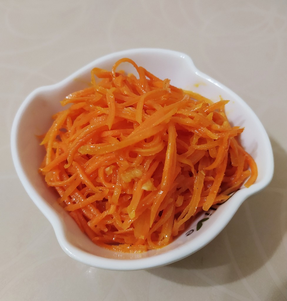 Морковь по-корейски с чесноком