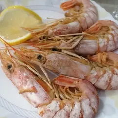 Лангустин с лимоном