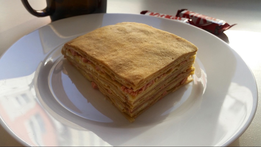 Блинный торт. Закуска. #чемпионатмира #россия