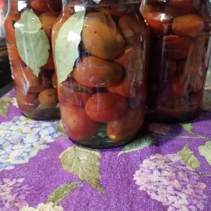 Сладкие маринованные томаты