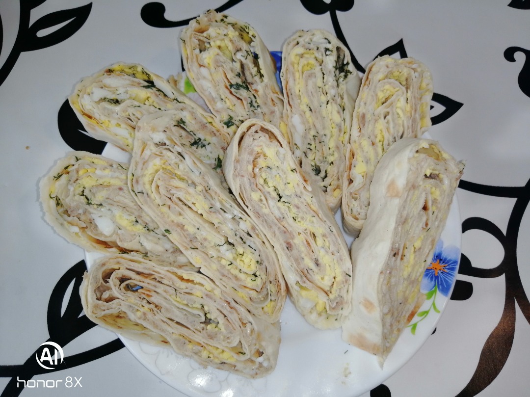 Рулет из лаваша