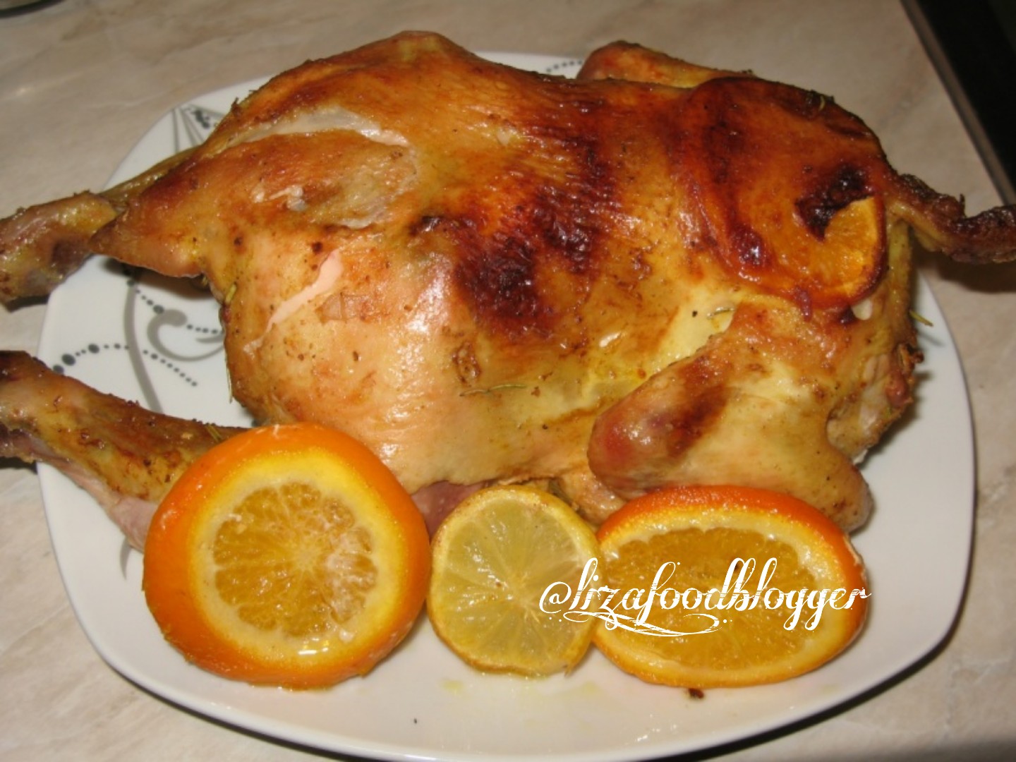 Курица с апельсинами в духовке: фаршированная, жаркое из бедрышек, крыльев, филе