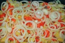 Тушёная картошка с рыбой