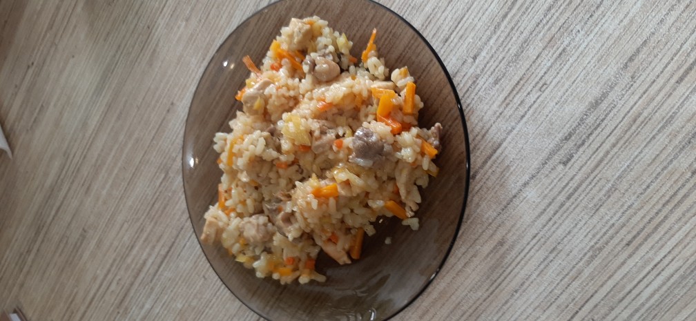 Плов с курицей