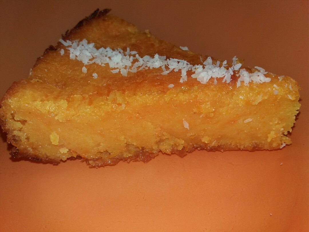 Тыквенный манник в сезон без муки и яиц