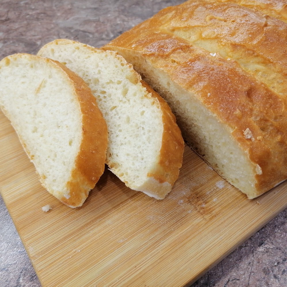 Белый хлеб пшеничный на молоке (батон в хлебопечке) - простой и вку�сный рецепт!🔥