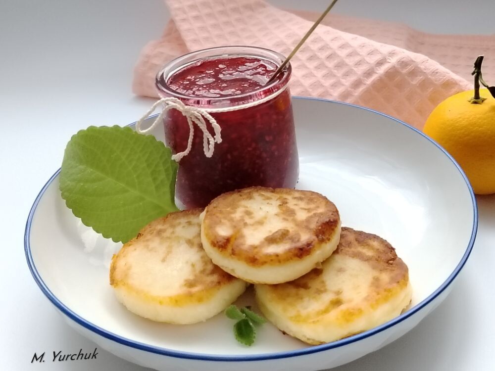 Сырники на сковороде с рисовой мукой