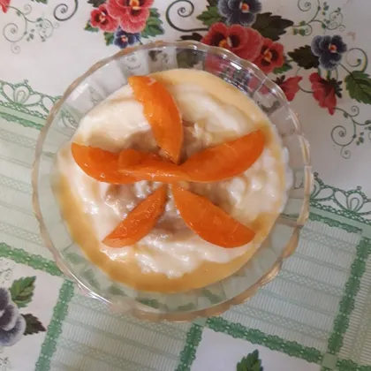 Десерт "Оранжево-кофейное лето"