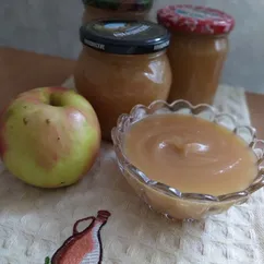 Яблочное пюре без сахара