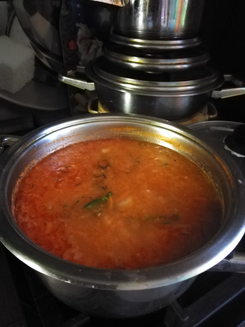 Щи с кислой капустой