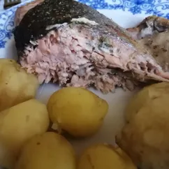 Рыба кета, запечённая в духовке🐟