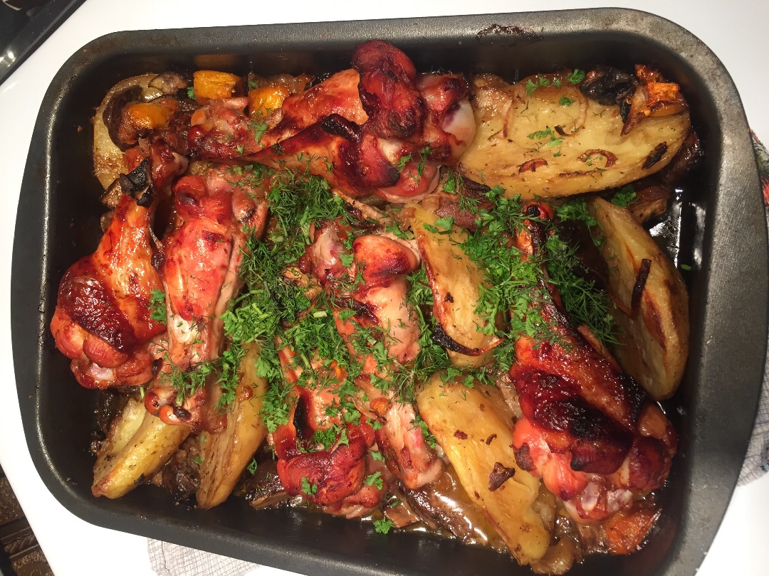 Индюшка в соусе терияки