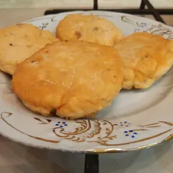 Зразы из горбуши с грибной начинкой