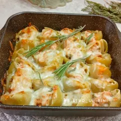 Макароны-ракушки с фаршем