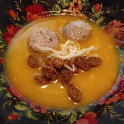 Тыквенно-кабачковый крем-суп