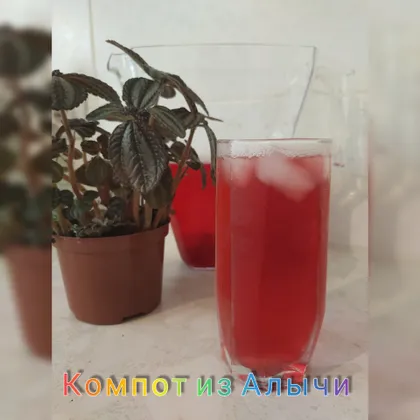 Компот из алычи