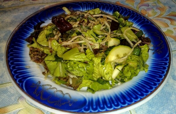 Салат из редьки и зелени😇🍴👌🍛👍
