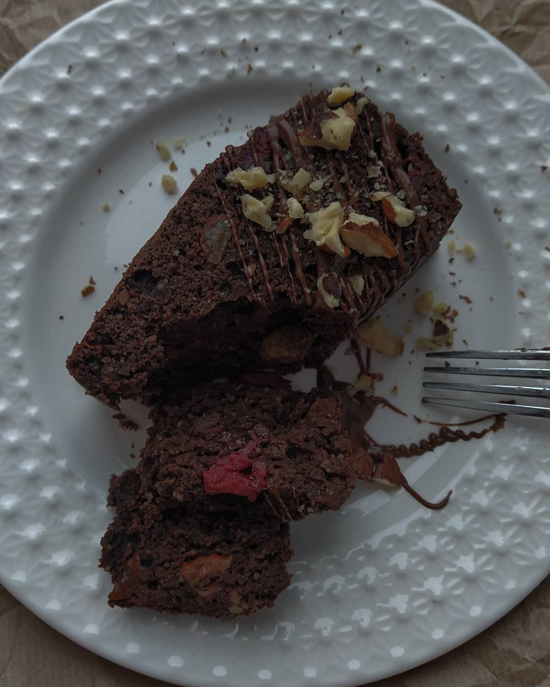 Постный шоколадный манник