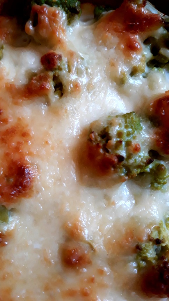 Романеско запеченная в духовке 🥦🧀🥚🥛