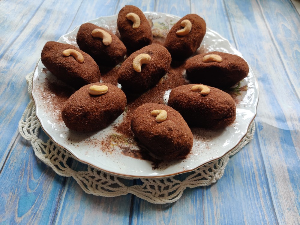 Вегетарианская "картошка" с кэробом