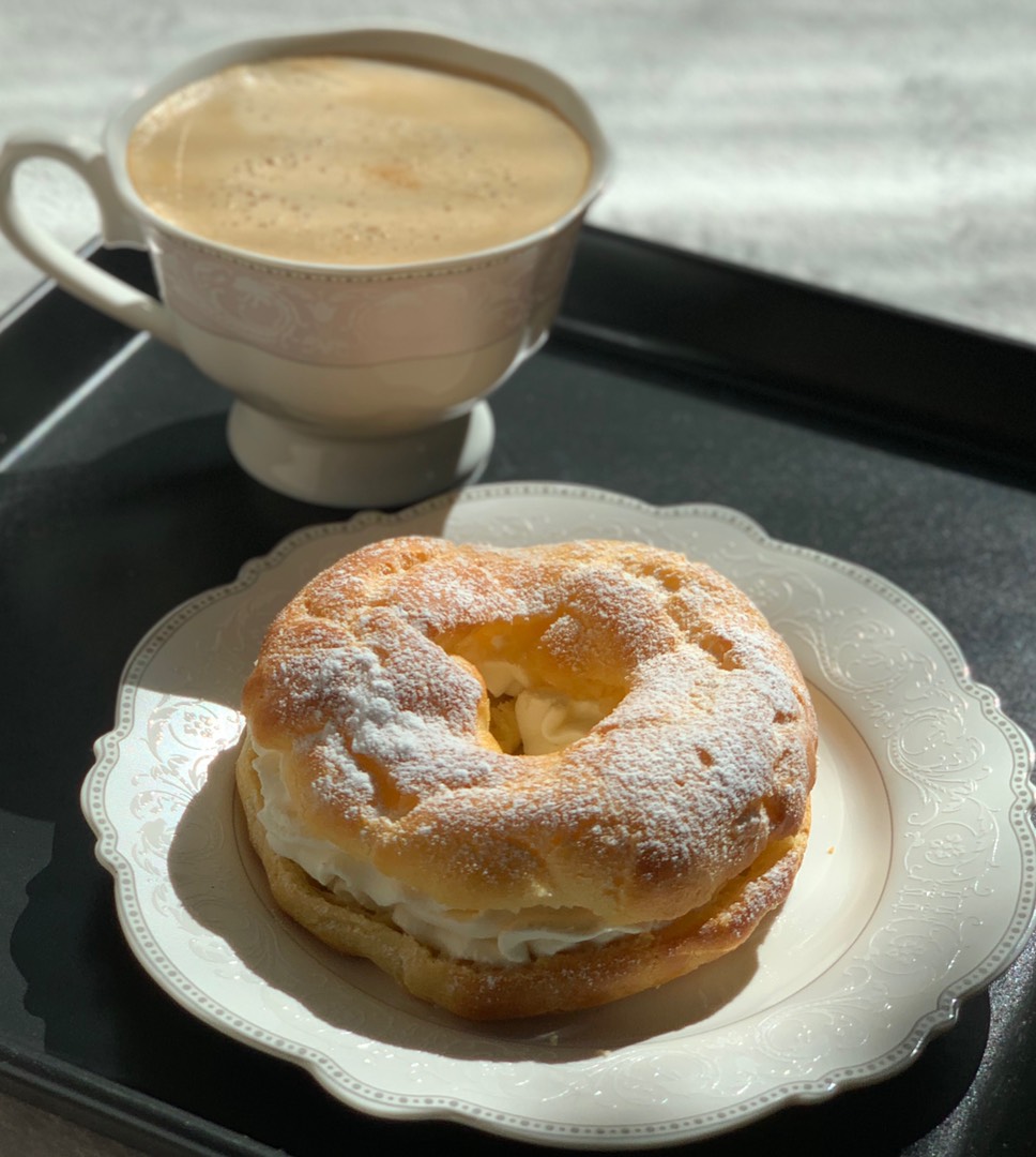 Заварные кольца с кремом