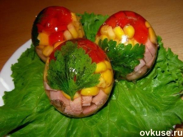 Заливные яйца