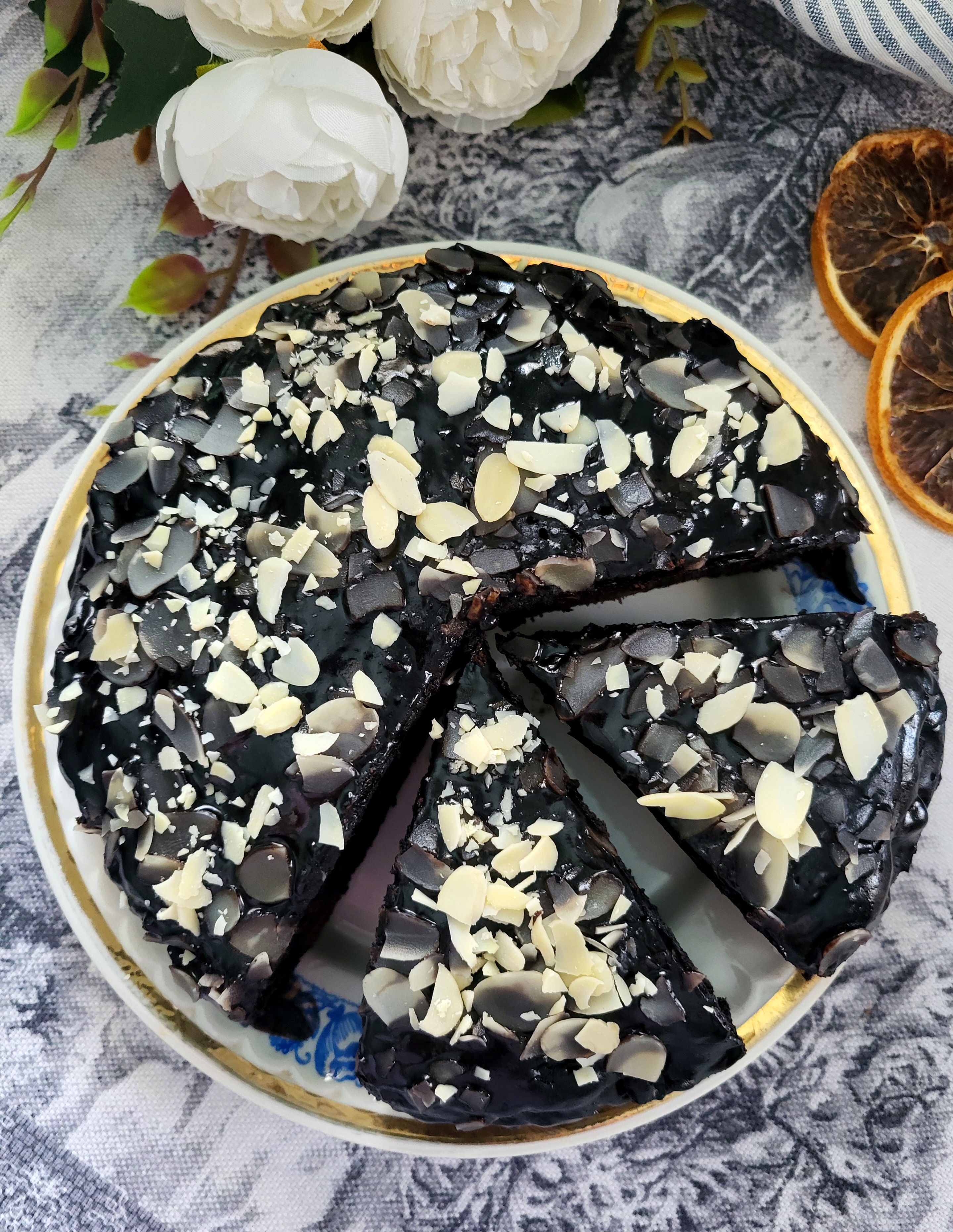 Постный брауни из кабачка