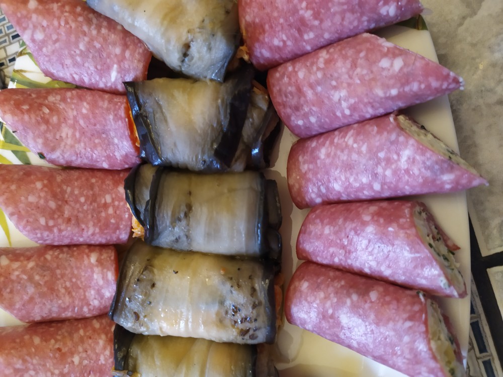 Закусочные рулетики