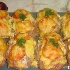 Мясные зразы по-французски