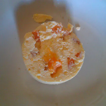 Творожный пудинг паровой с абрикосами