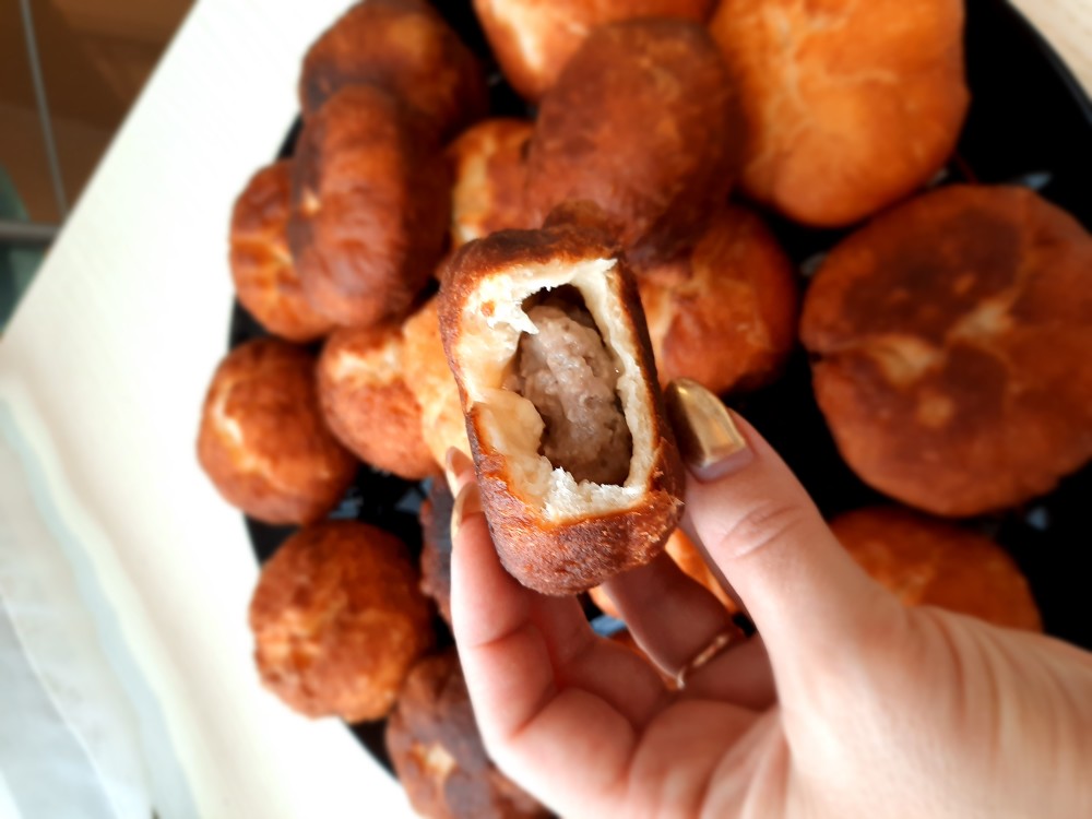 Беляши с мясом !