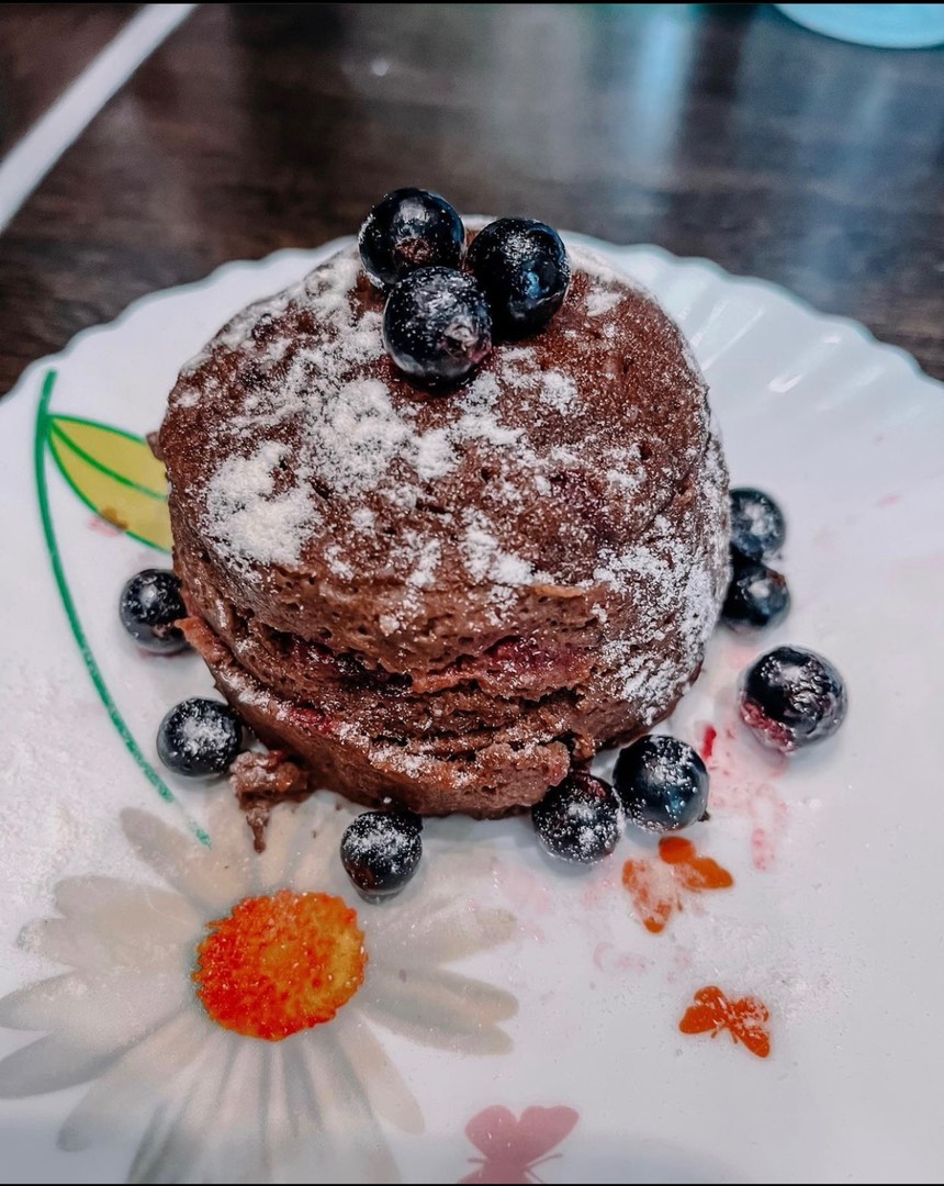Шоколадный пп кекс