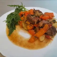 Овощное рагу с мясом