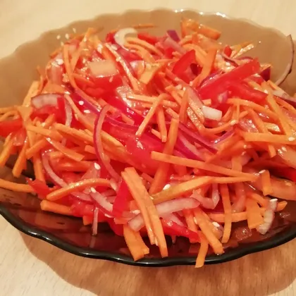 Овощной салат под соусом 'Понзу'