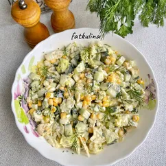 Салат с кукурузой  