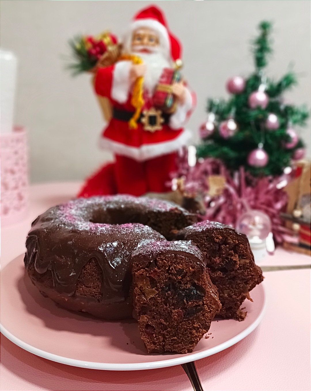 Шоколадный Рождественский Кекс 🍰
