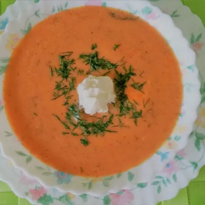 Крем-суп из брокколи с сыром #пп