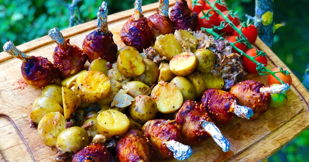 Куриные чупа чупсы 😋 рецепт с фото пошаговый от Илья Царская Баня ...