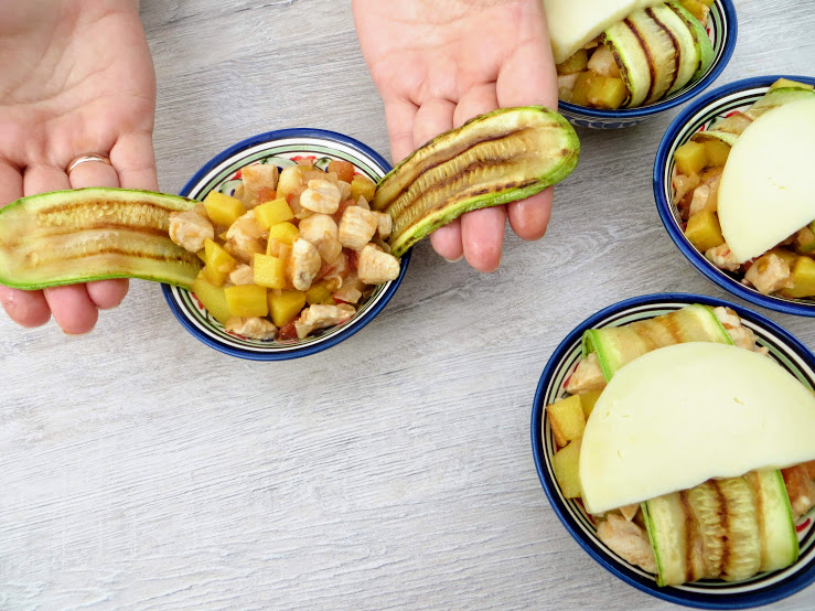 Овощи с мясом в духовке