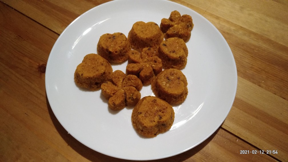 Морковные кексики в микроволновке