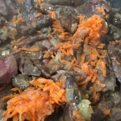 Жареная печень индейки, печень получается очень нежной и сочной🤤