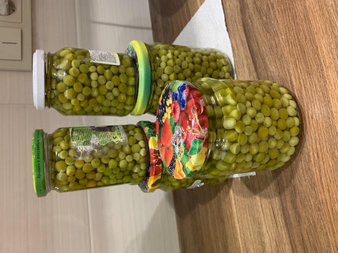 Горошек консервированный