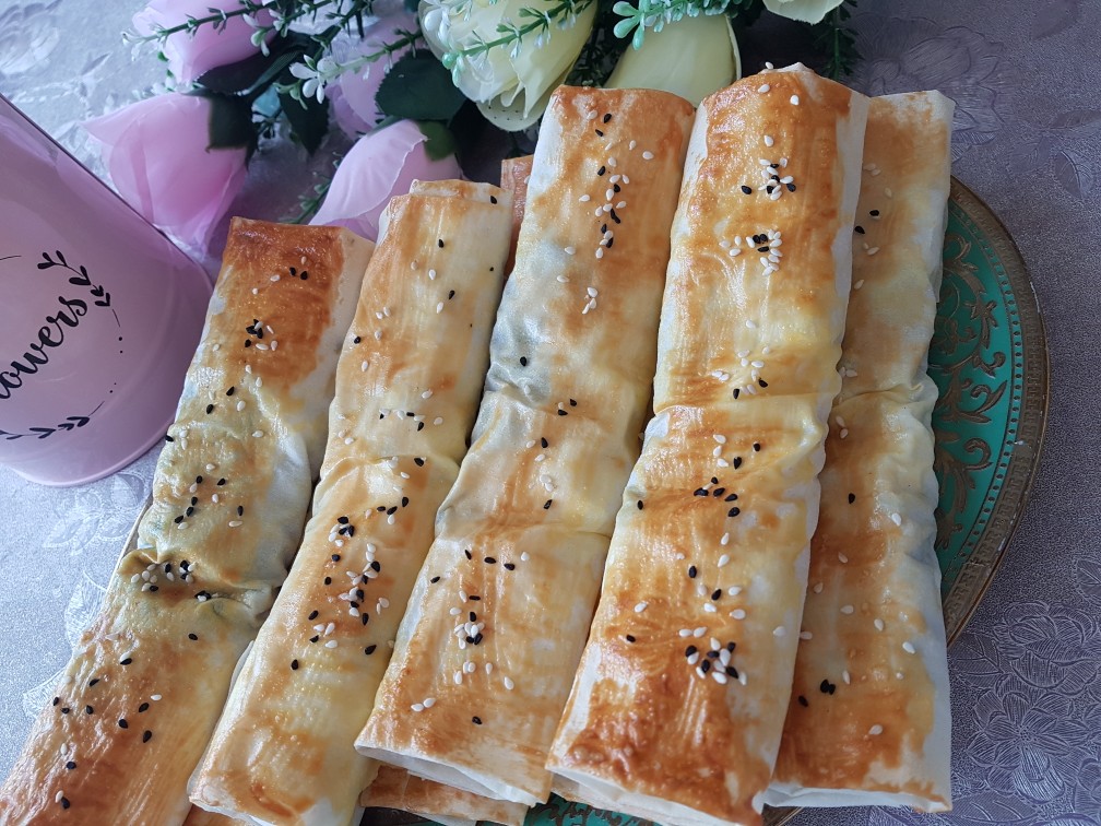 Рулетики с творогом