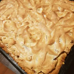 Открытый пирог цитрусово-яблочный🥧🍏🍊🍋🍌